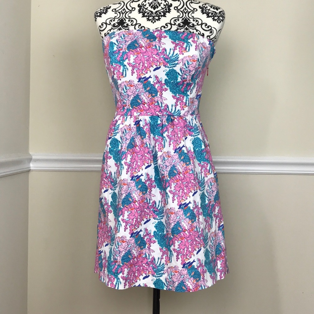Vineyard vines strapless dress
